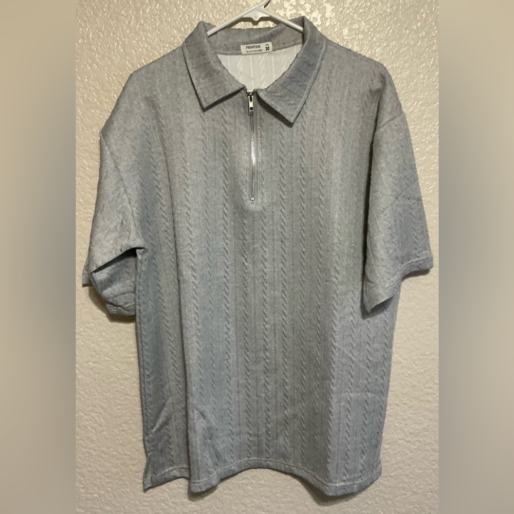Light Gray Polo Shirt